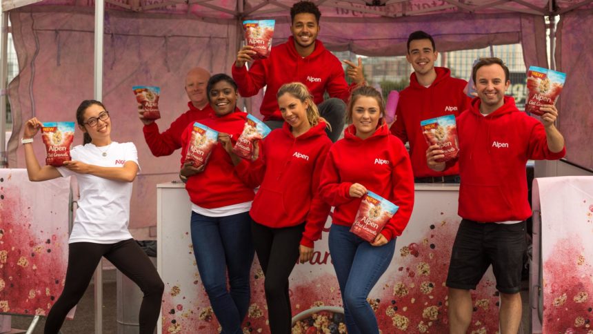 Brand Ambassadors at The Colour Run in London