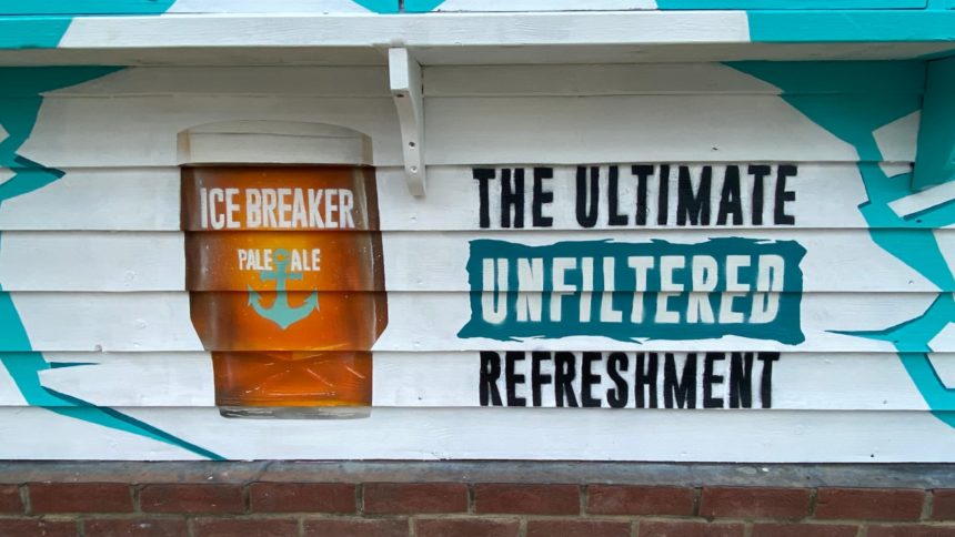 Greene King Ice Breaker Slogan